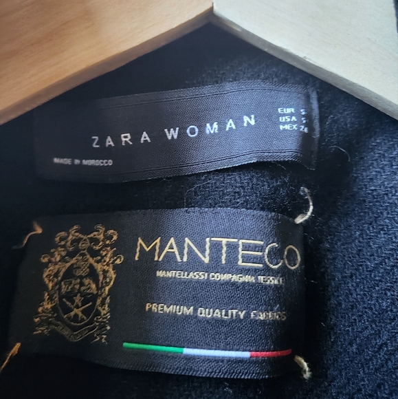 Zara Woman Premium Wool Coat - Picture 3 of 9